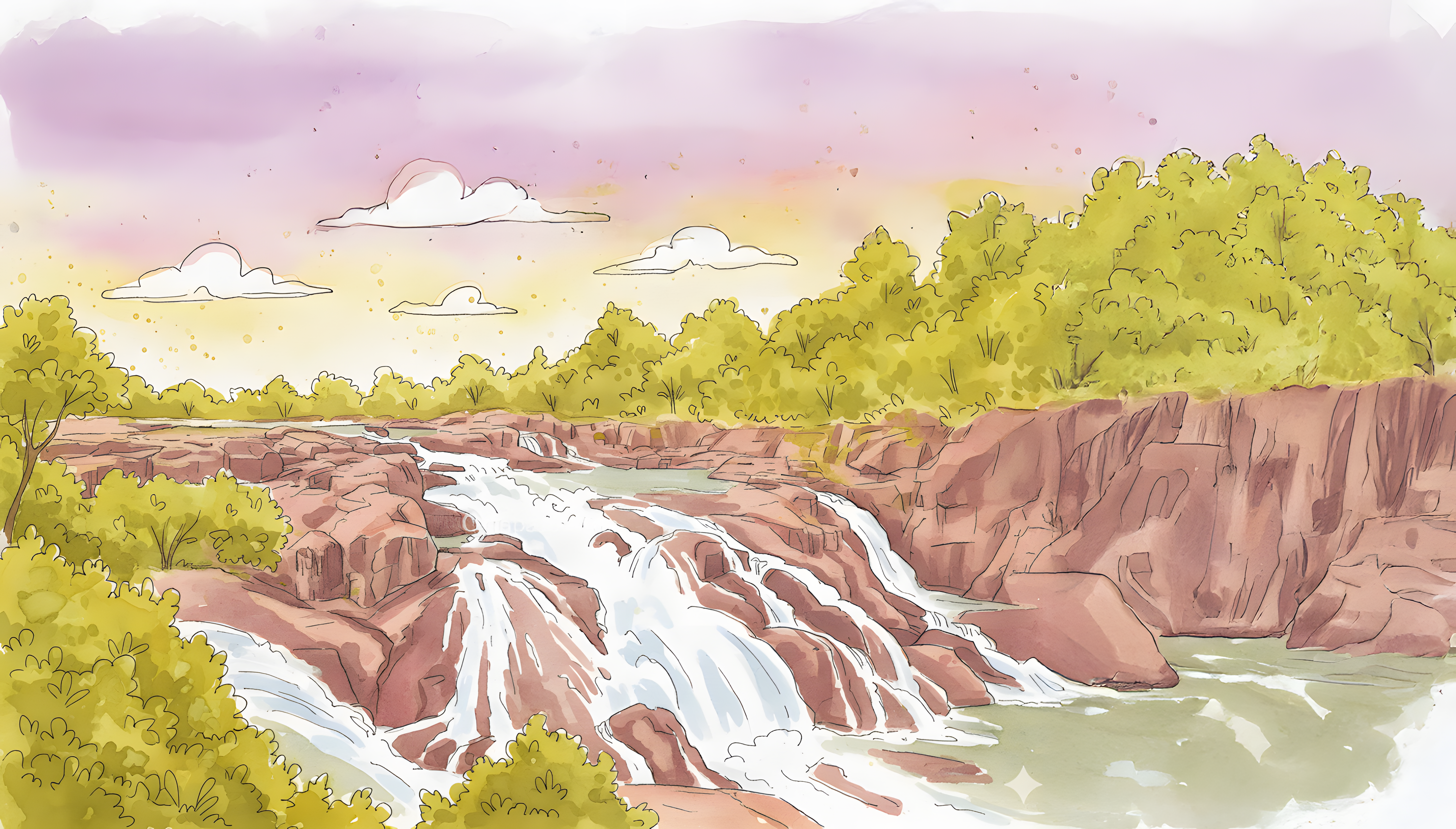 Kandamal Turmeric Illustration